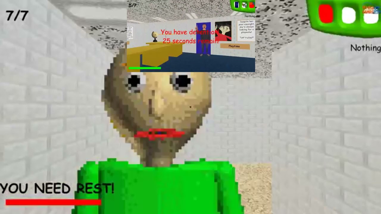 Baldi's basics has a sparta extended remix