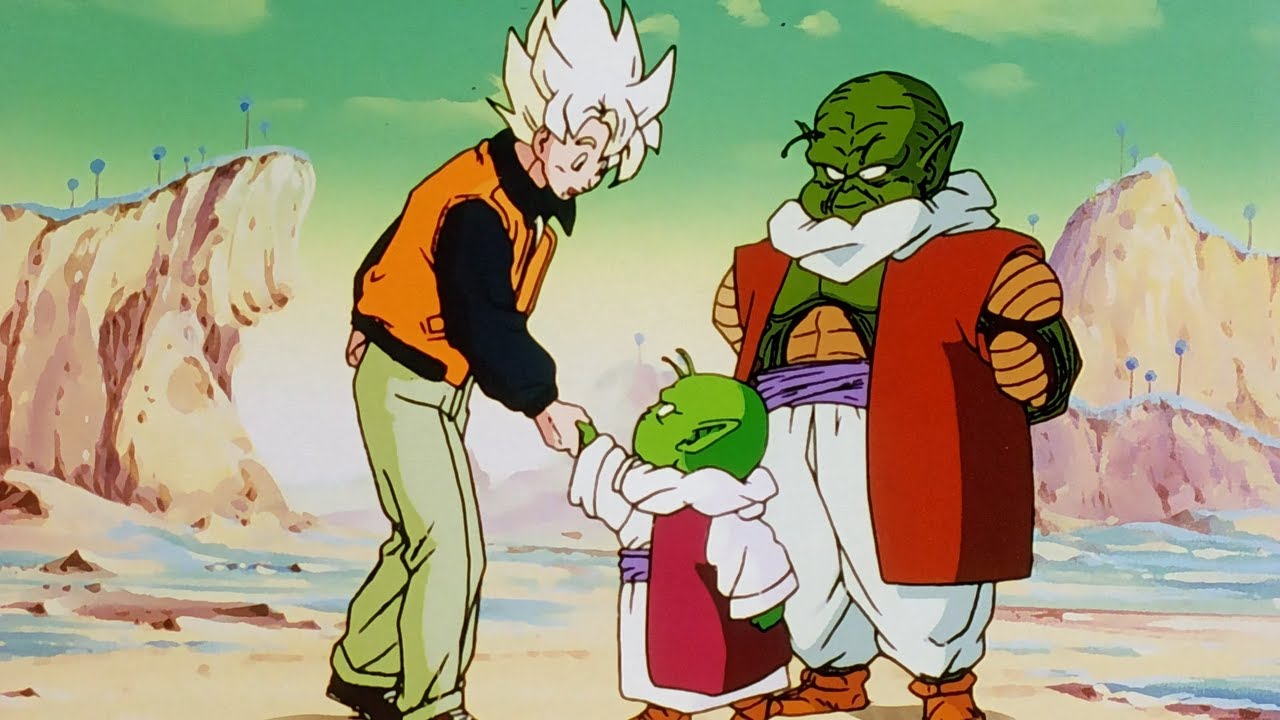 Dende Becomes Guardian of the Earth | DBZ Remastered Blu-ray #dbz #dende #dragonballz #namek #goku