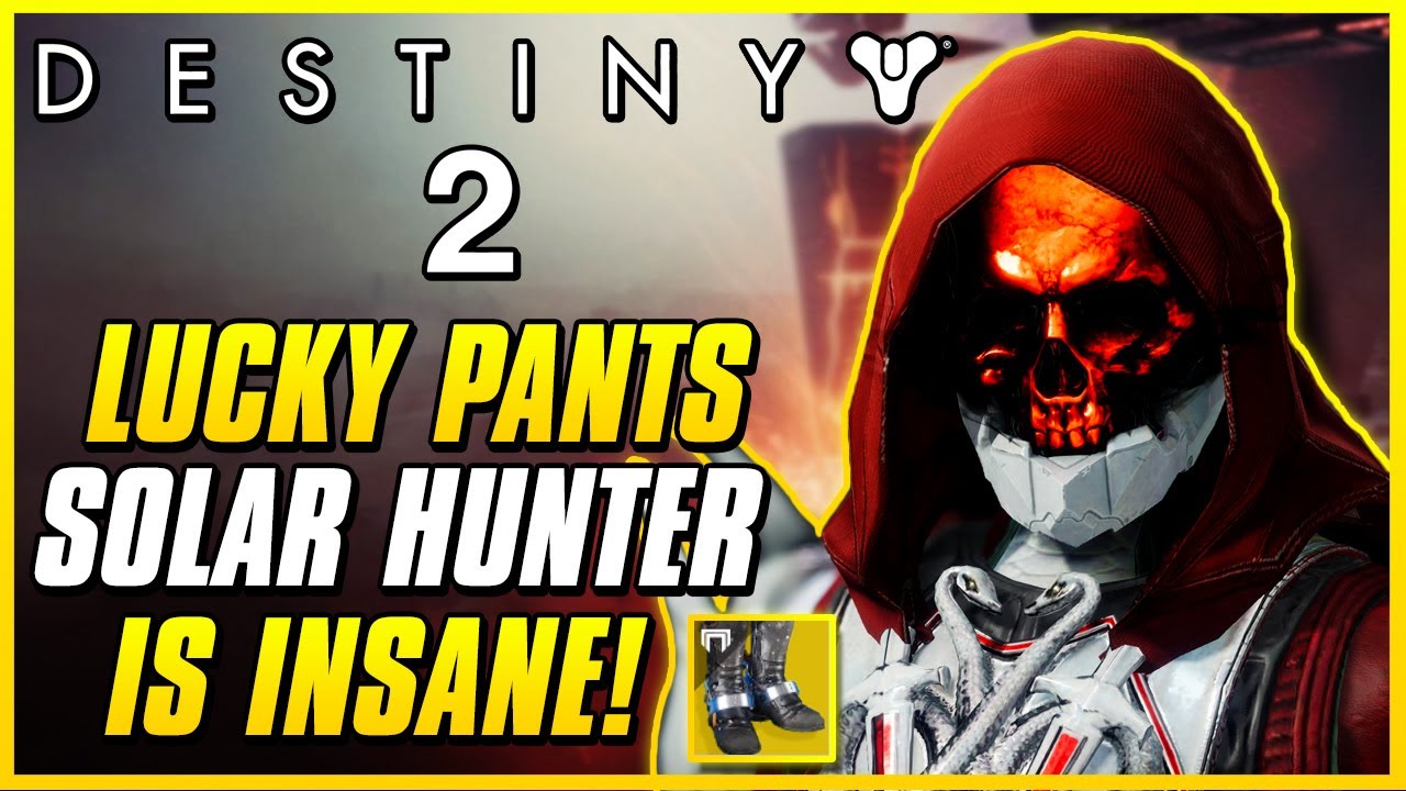 BEST HUNTER BUILD GOING INTO THE FINAL SHAPE | Destiny Lucky Pants Solar Hunter