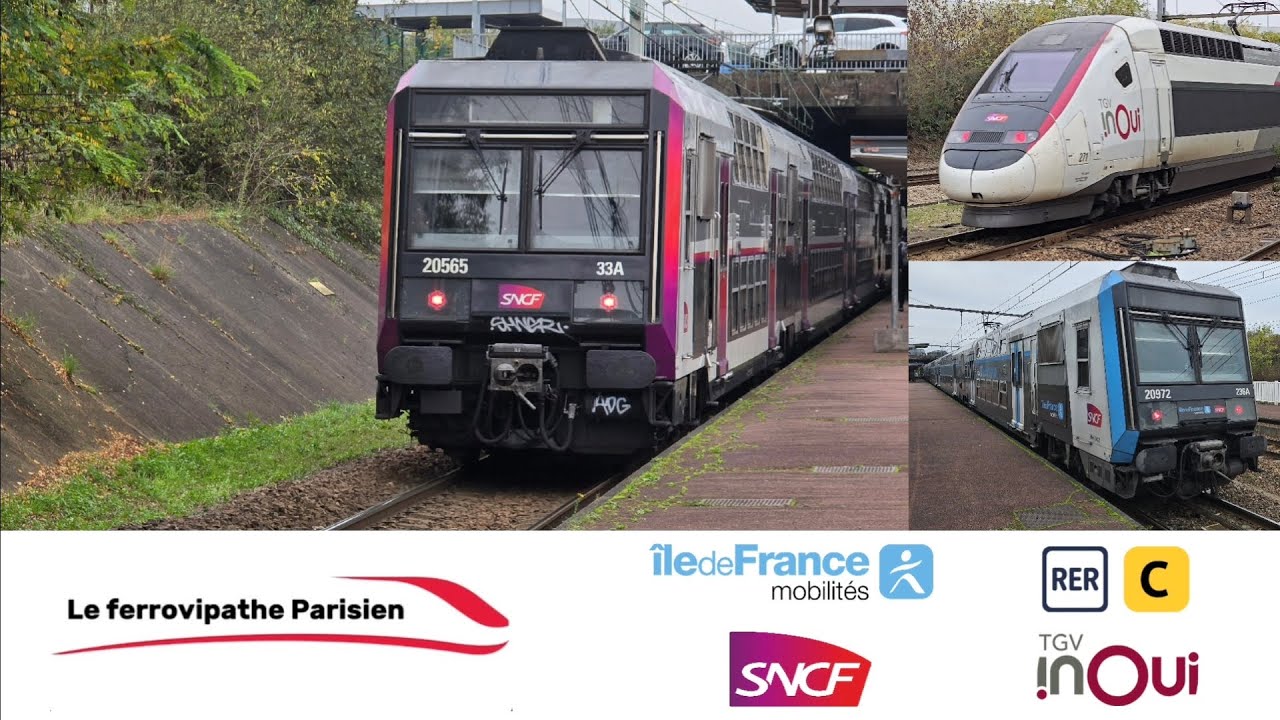 [PONT DE RUNGIS & ORLY VILLE] RER C, TGV INOUI et FRET