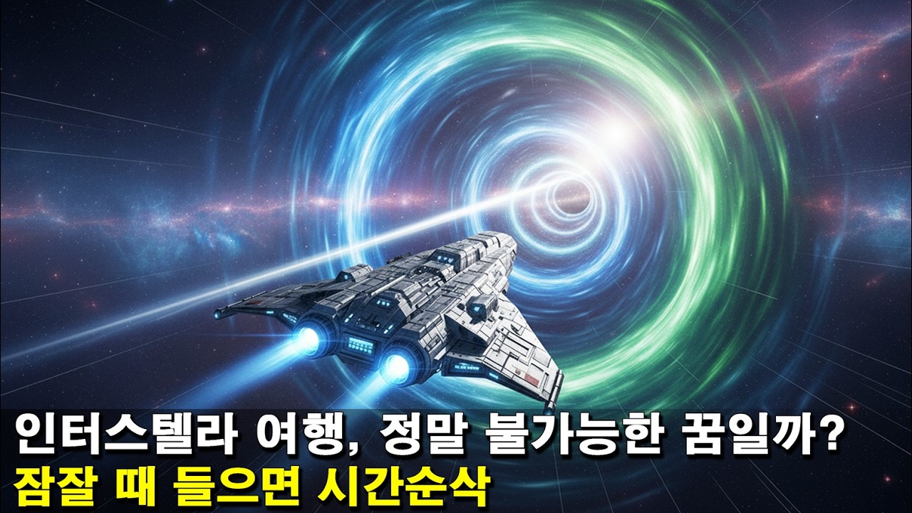 [수면다큐]《성간 여행, 정말로 불가능할까?》잠잘 때 들으면 시간순삭!