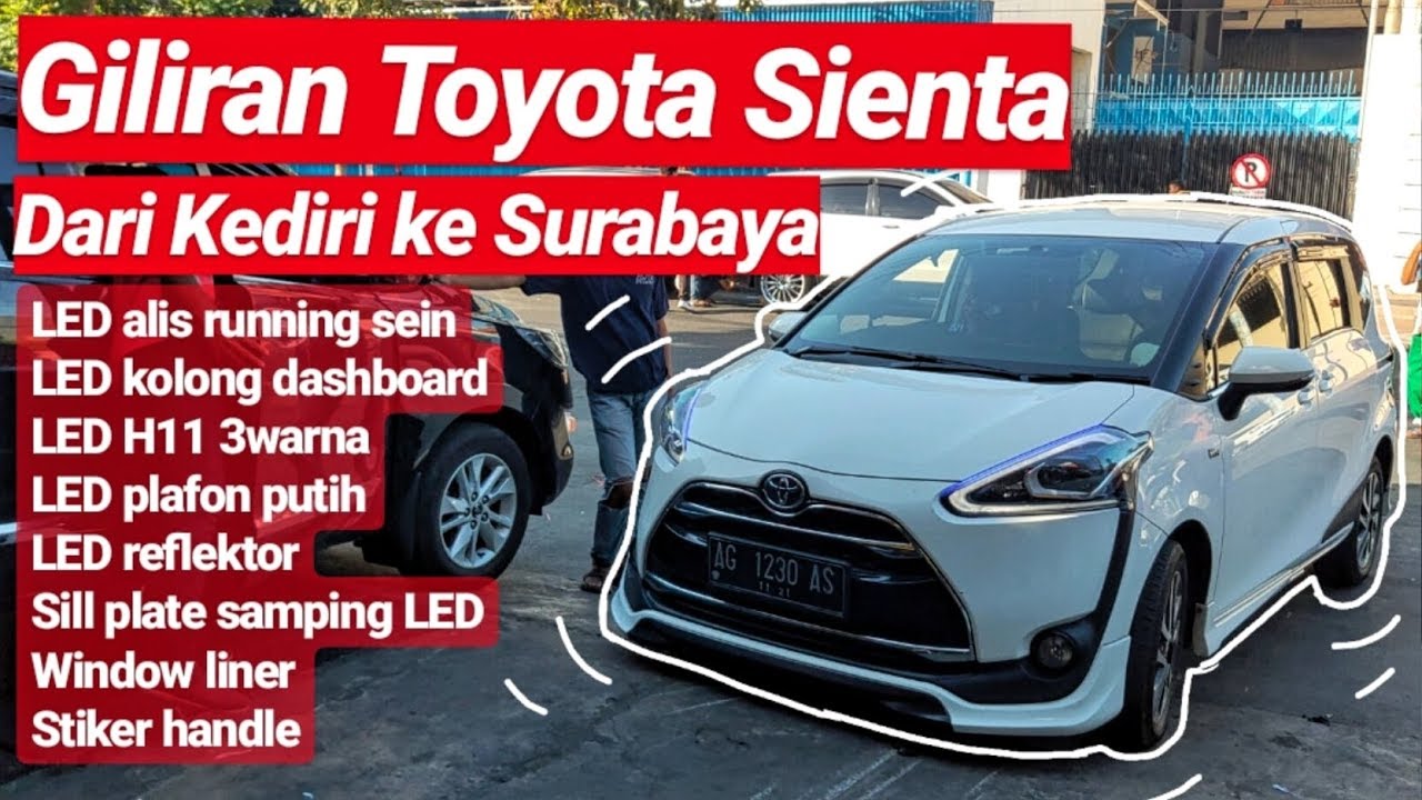 AKSESORIS EDISI SIENTA | FERRARI VARIASI SURABAYA