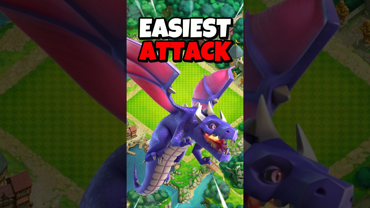 You Don’t Even Need a Brain for This TH11 Attack 🤡