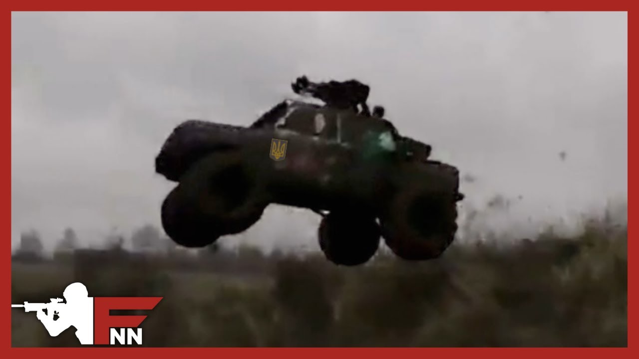 Ghost of Kyiv Destroys Entire Russian Armored Column with Lada Technical (FNN)