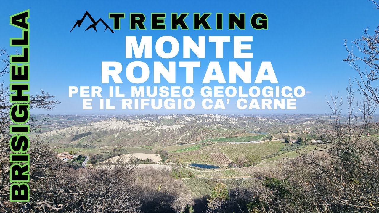 158&ordf; escursione | Parco della Vena del Gesso | Sul Monte Rontana per il Rifugio Ca' Carn&egrave; | in 4K