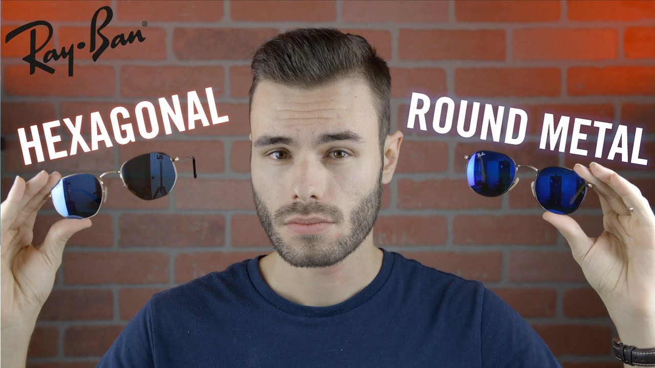 Ray-Ban Hexagonal vs Round Metal