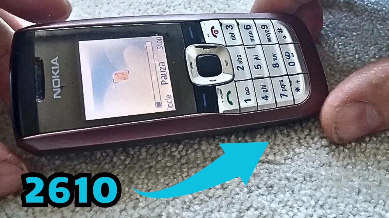Обзор Nokia 2610 / Разборка / Рингтоны / Игры / Аккумулятор