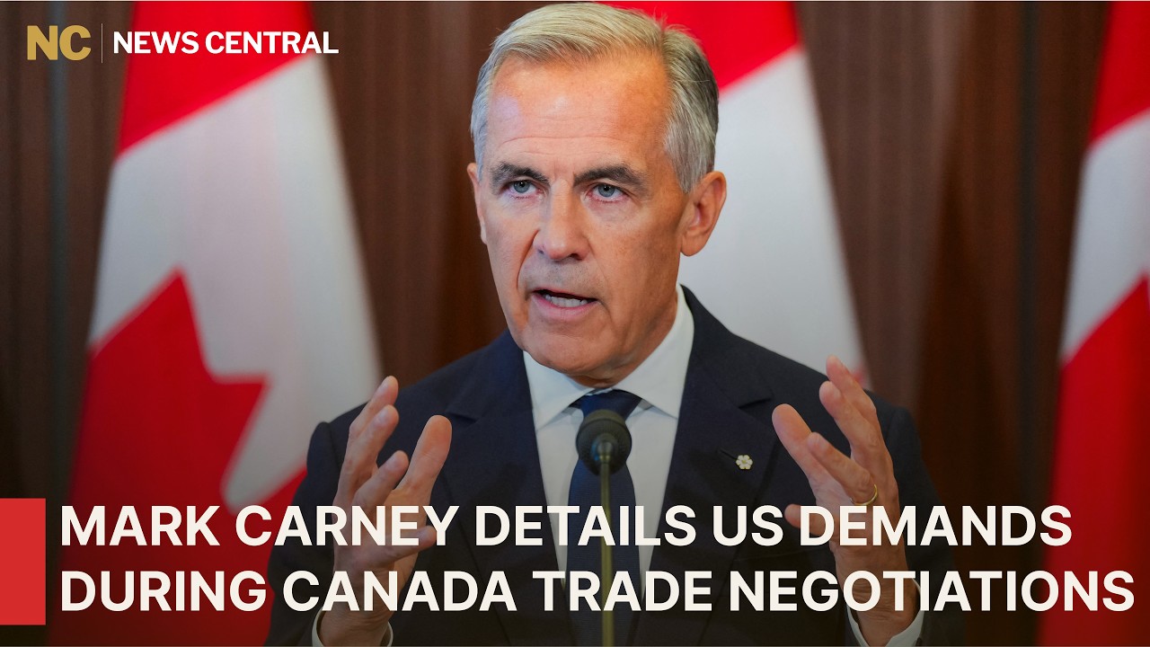 FULL : Mark Carney Reveals US Wanted Limits On Canada&rsquo;s Future Trade Relationships | AC1P