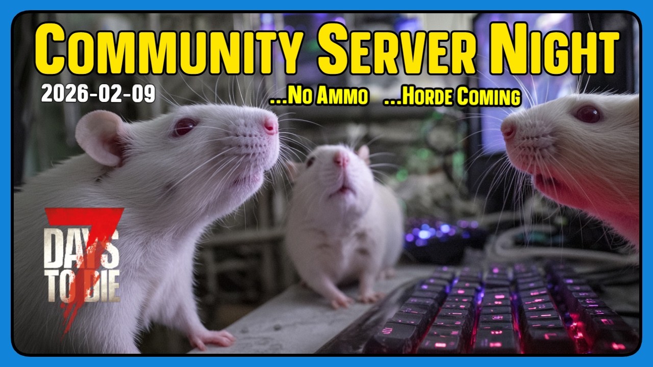 PGz Community Server - LIVE - 7DTD v2.5 - No Ammo... HORDE COMING