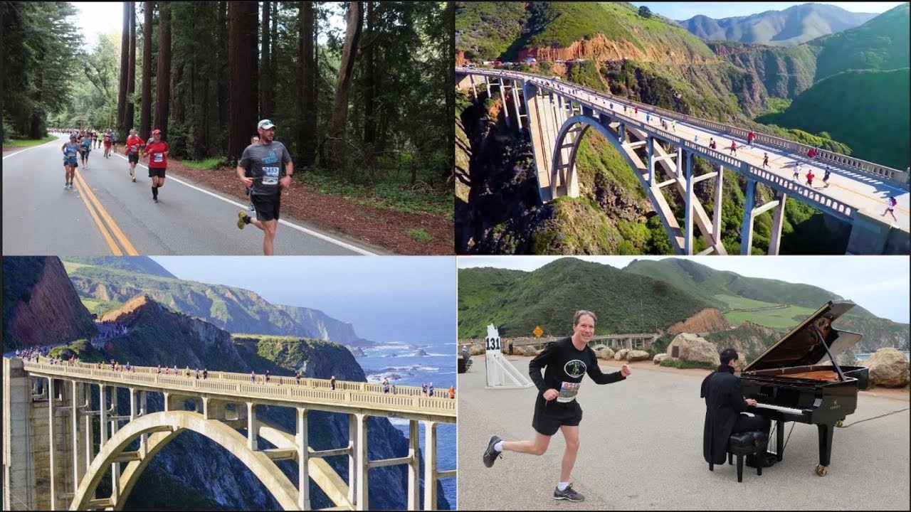 What you see running the Big Sur International Marathon