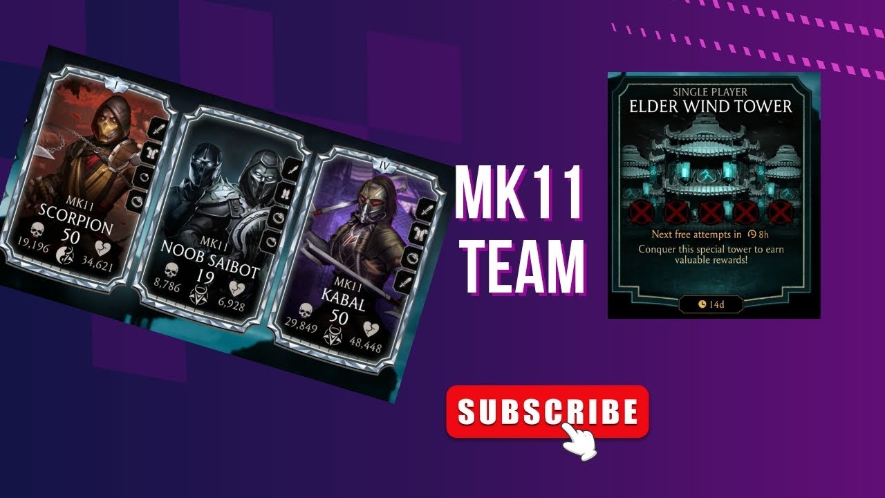 Mk 11 team. Elder wind tower battle