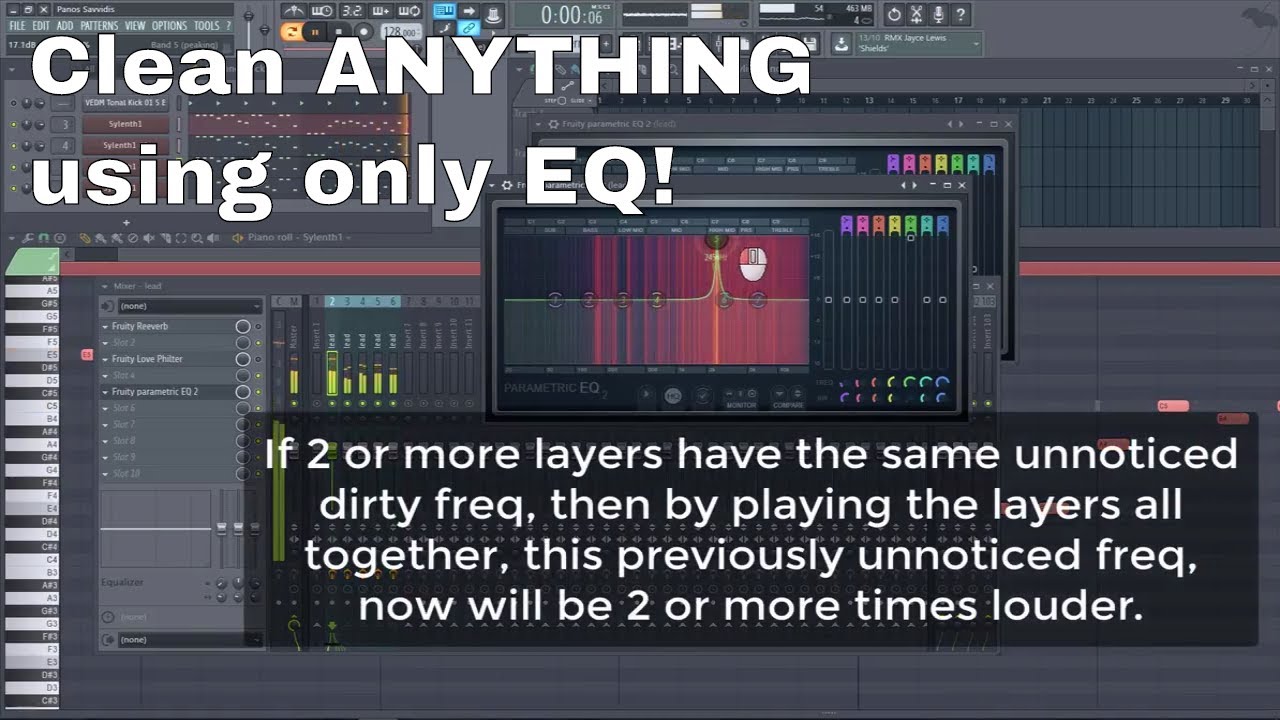 Nice EDM drop and How to Clean any preset using only EQ