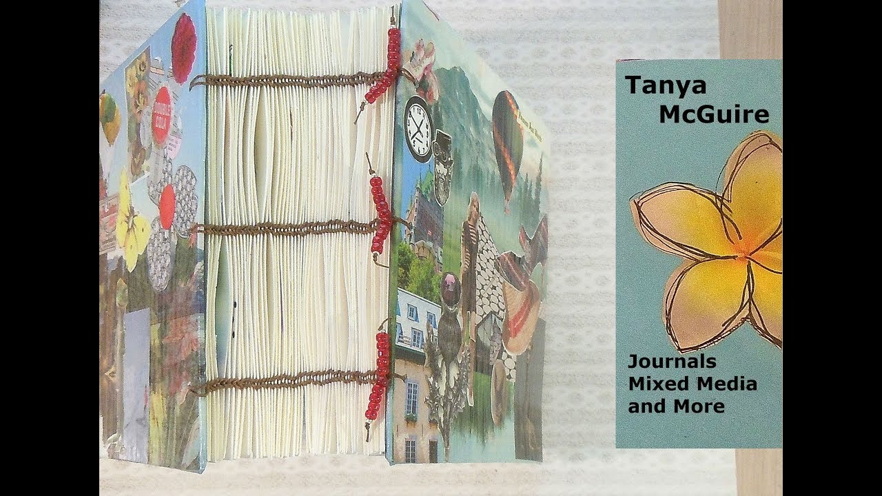 How to Bind Single Pages into a Book -  Finishing #the100DayProject