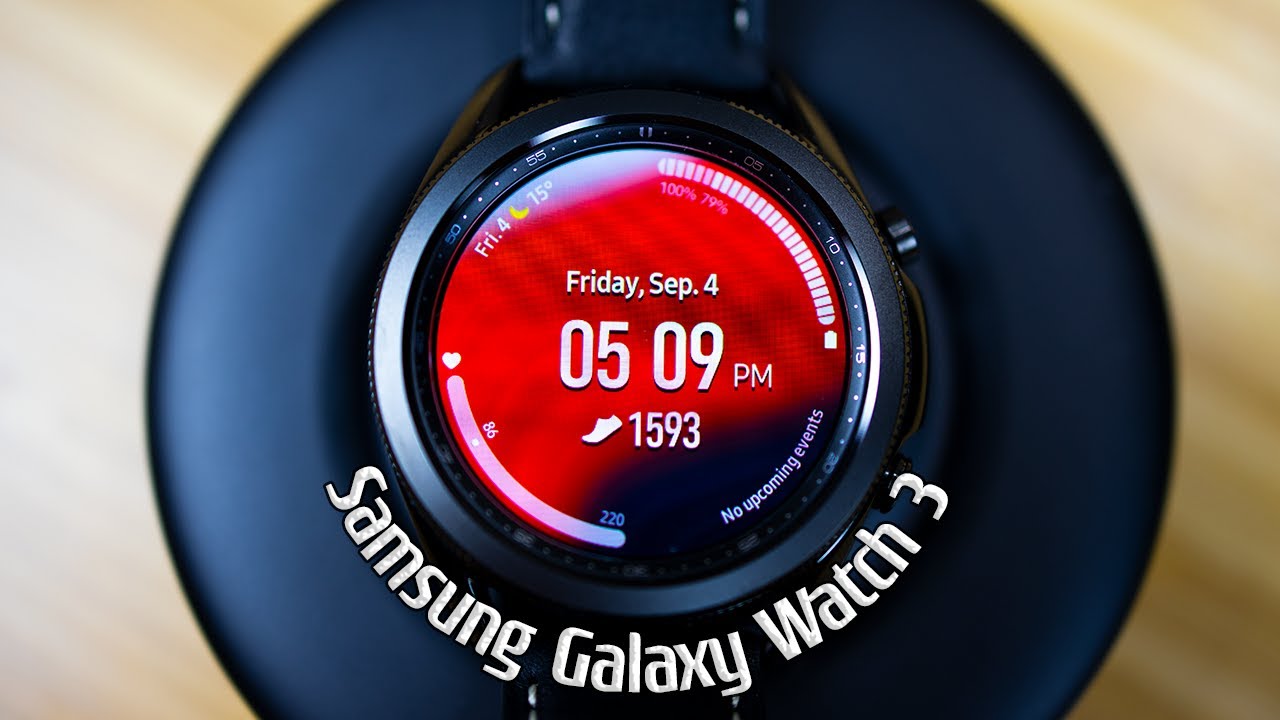 Samsung Galaxy Watch 3 Unboxing, Setup and First Impressions