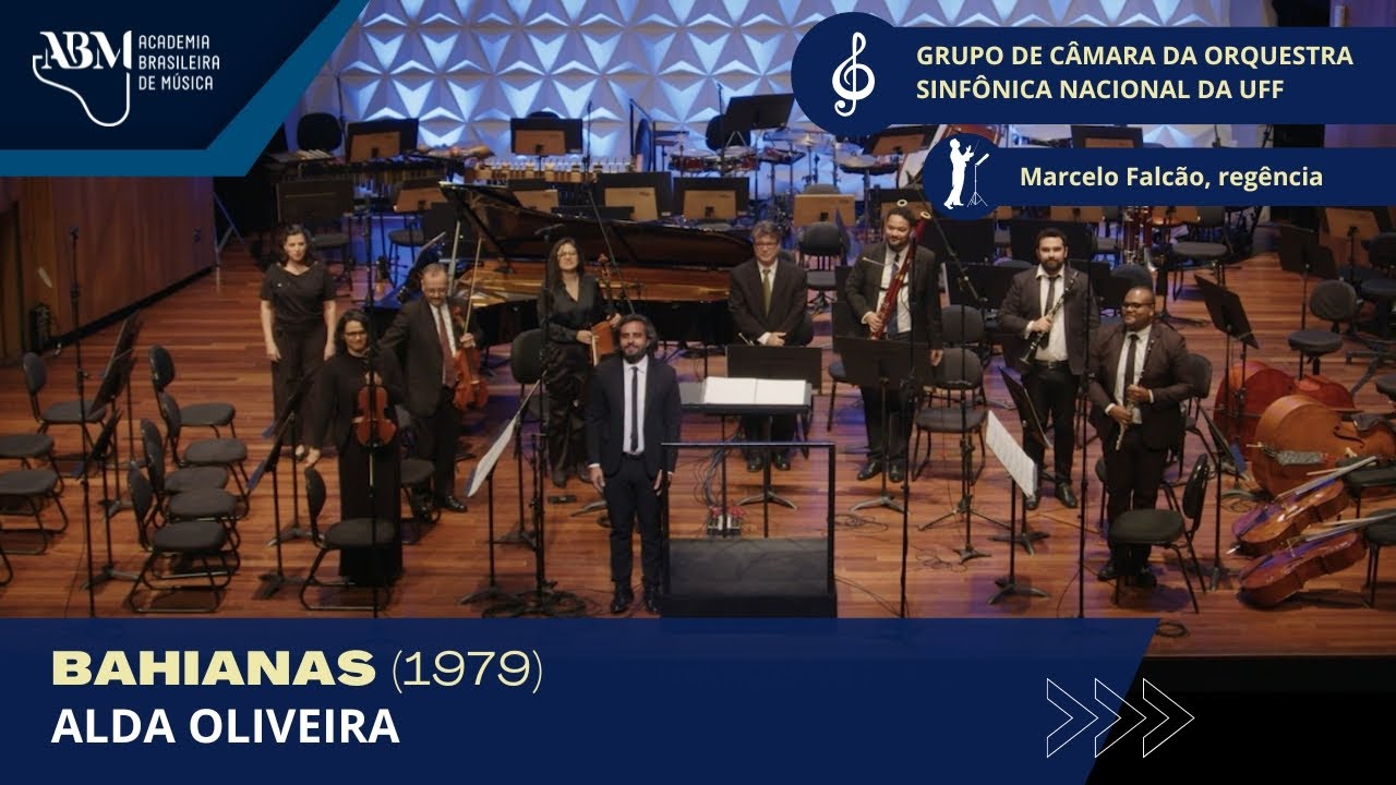 Alda Oliveira – Bahianas (1979) | Grupo de Câmara da OSN-UFF | Marcelo Falcão, regência