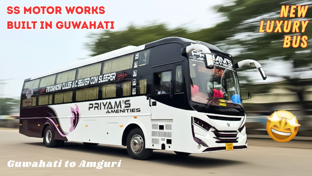 Brand New Luxury AC Sleeper Bus 🔥🔥 | Priyam’s Amenities | Built in ASSAM | BUSES OF ASSAM