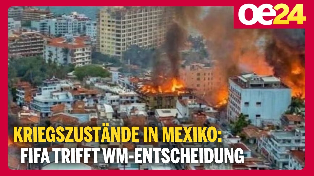 Kriegszustände in Mexiko: FIFA trifft WM-Entscheidung