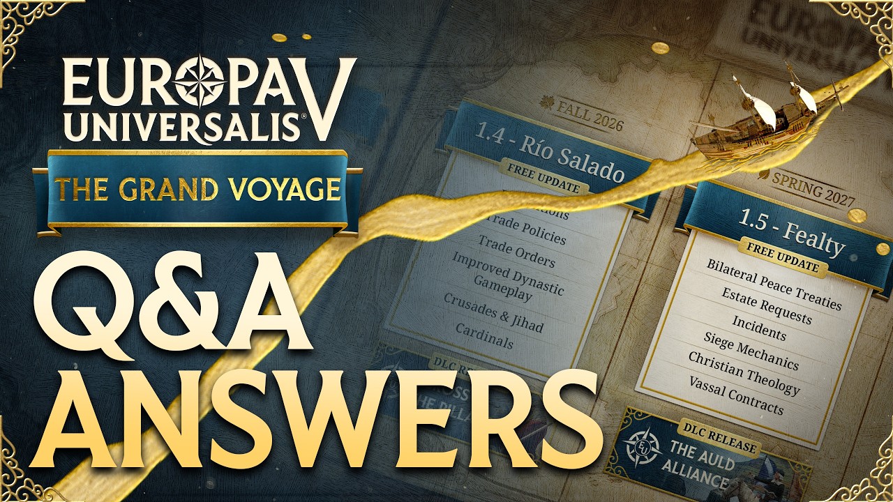 Europa Universalis 5 Dev Roadmap Q&A