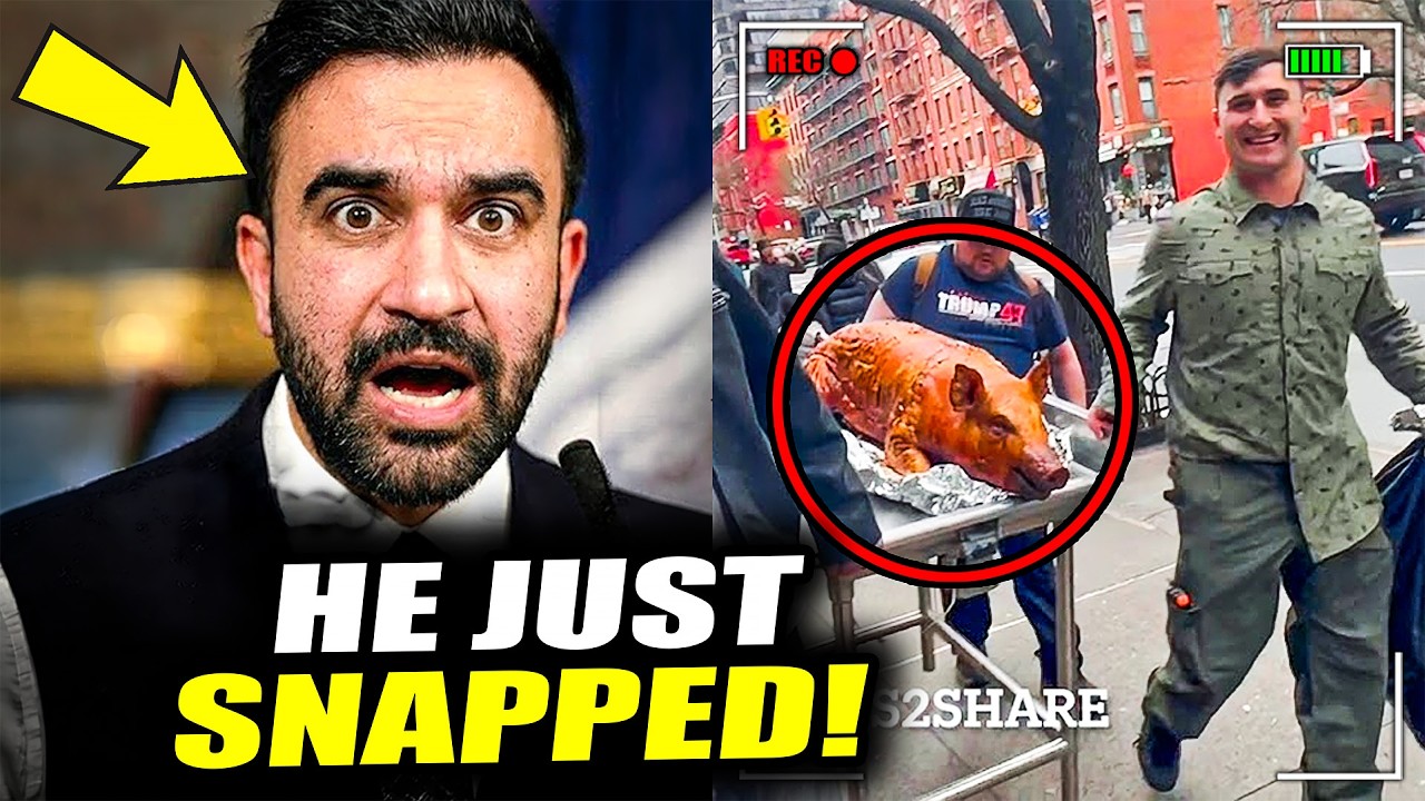 Zohran Mamdani LOSES IT After Jake Lang STORMS His Office With THIS