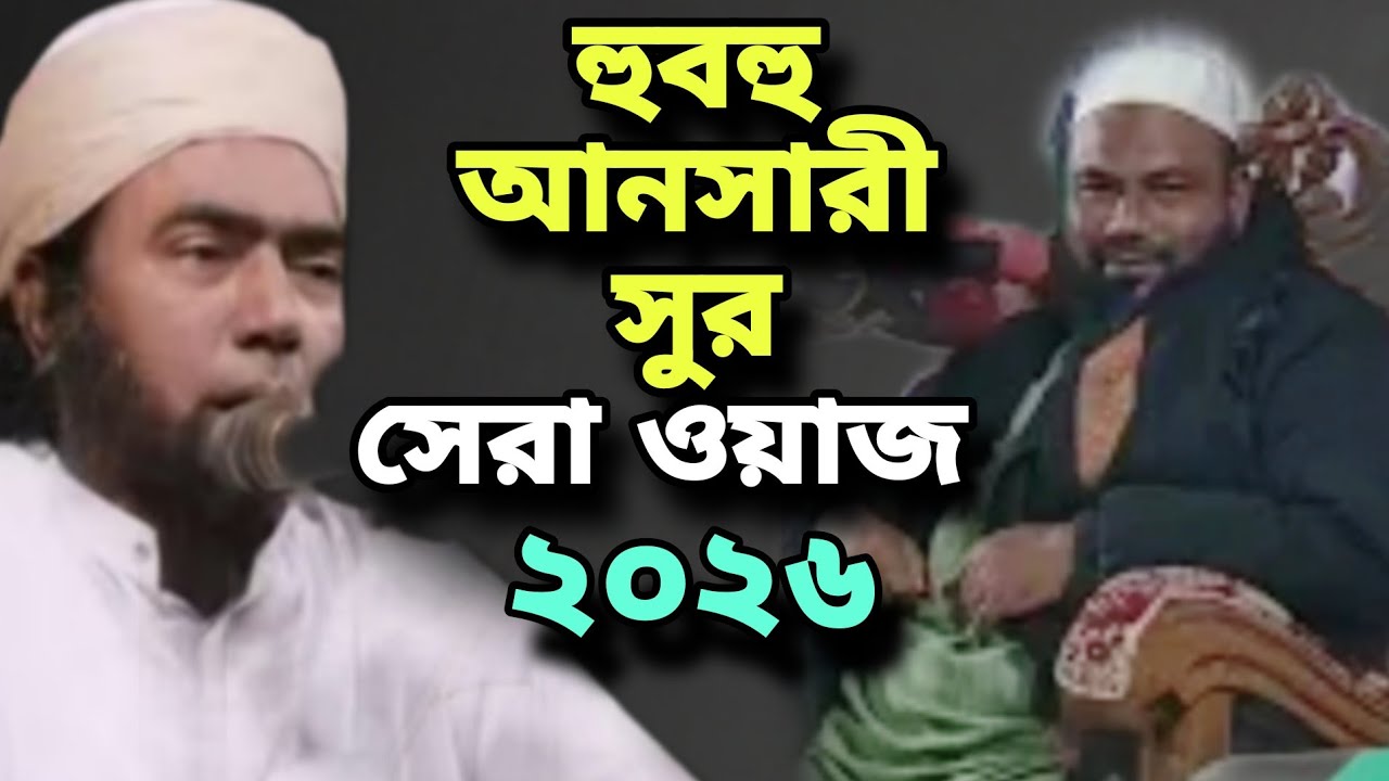 আনসারী যোগ্য উত্তরসুরী | নুর উদ্দিন আনসারী দয়ামীরি | Nur Uddin Ansari Waz | New Bangla Waz 2026