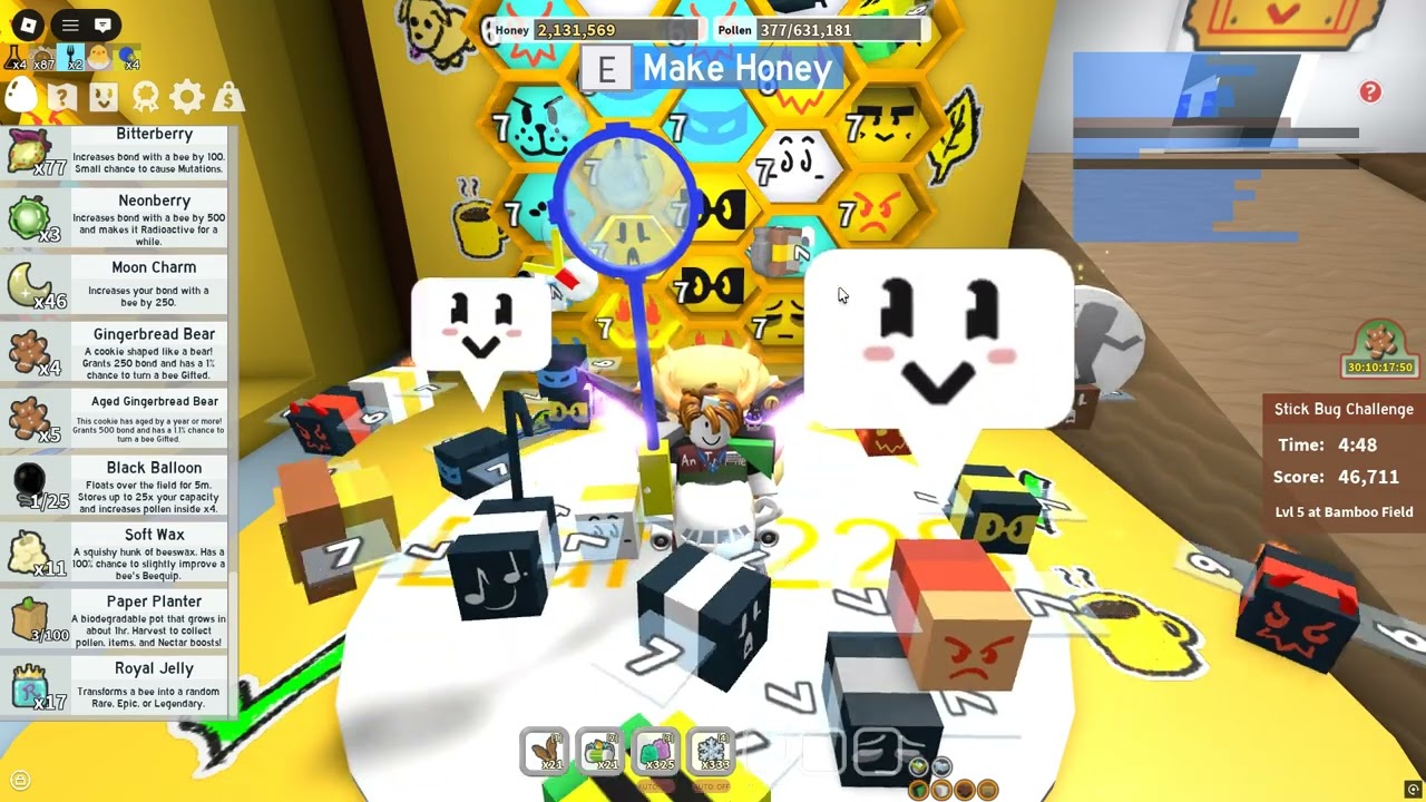 More Bee Swarm Simulator