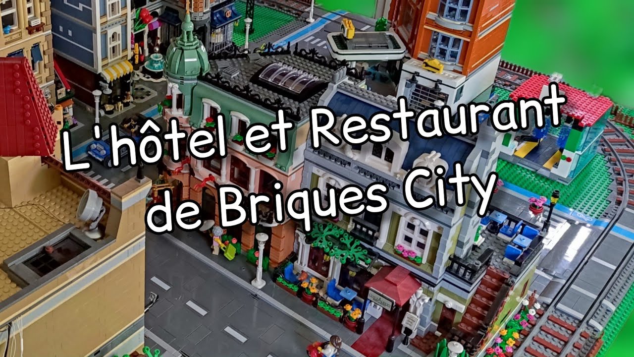 Ma Ville LEGO - L'intégration de l’Hôtel 10297 et du Restaurant 10243  #23