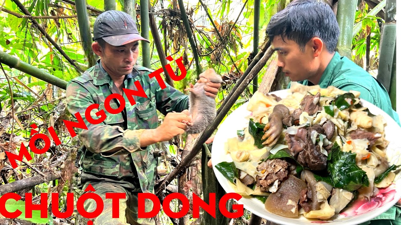 GẶP MỒI NGON GIỮA RỪNG-TỰ THỢ RỪNG
