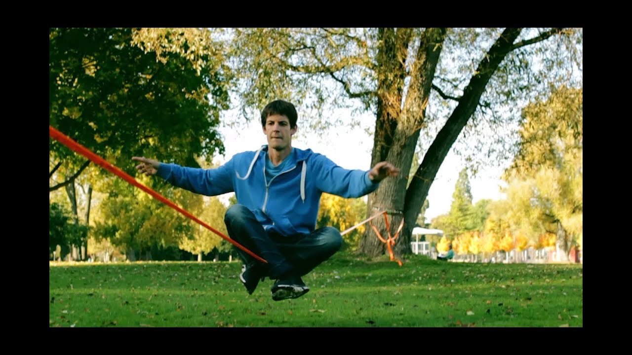 Slackline Tutorial: Buddha-Bounce
