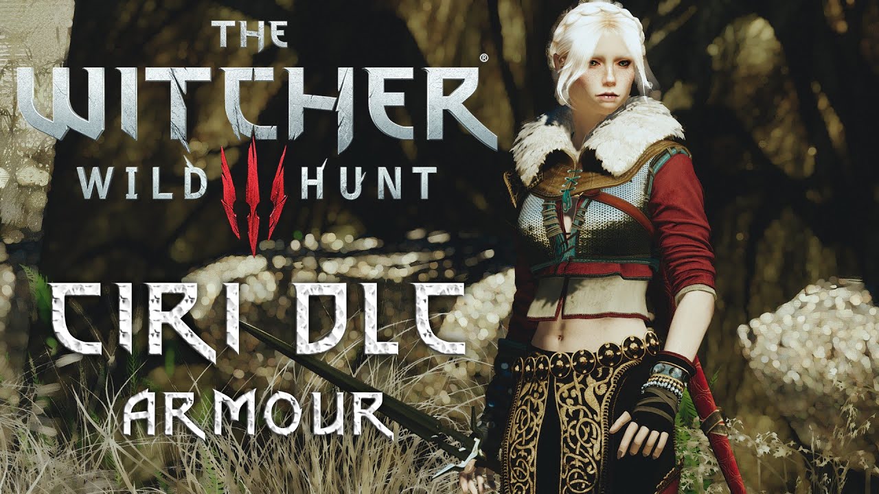 Skyrim Mod | The Witcher 3 Ciri DLC Armour HDT
