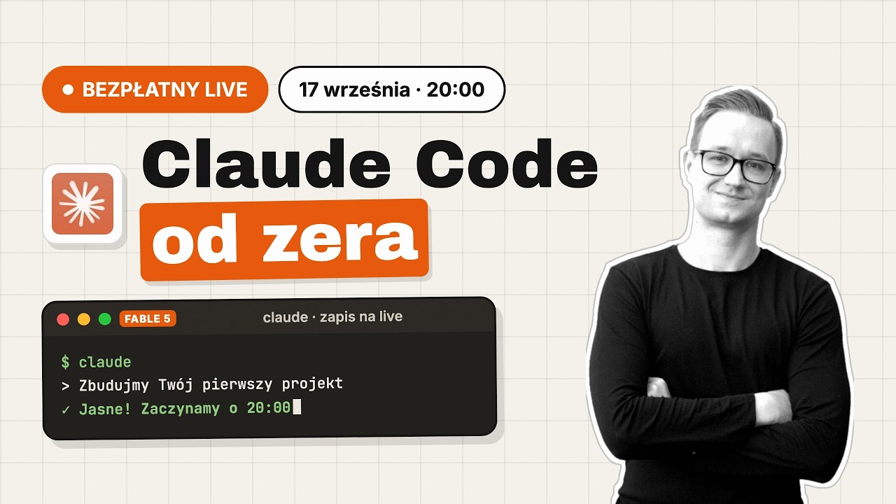 Claude Code od ZERA: Naucz się budować aplikacje i narzędzia z AI