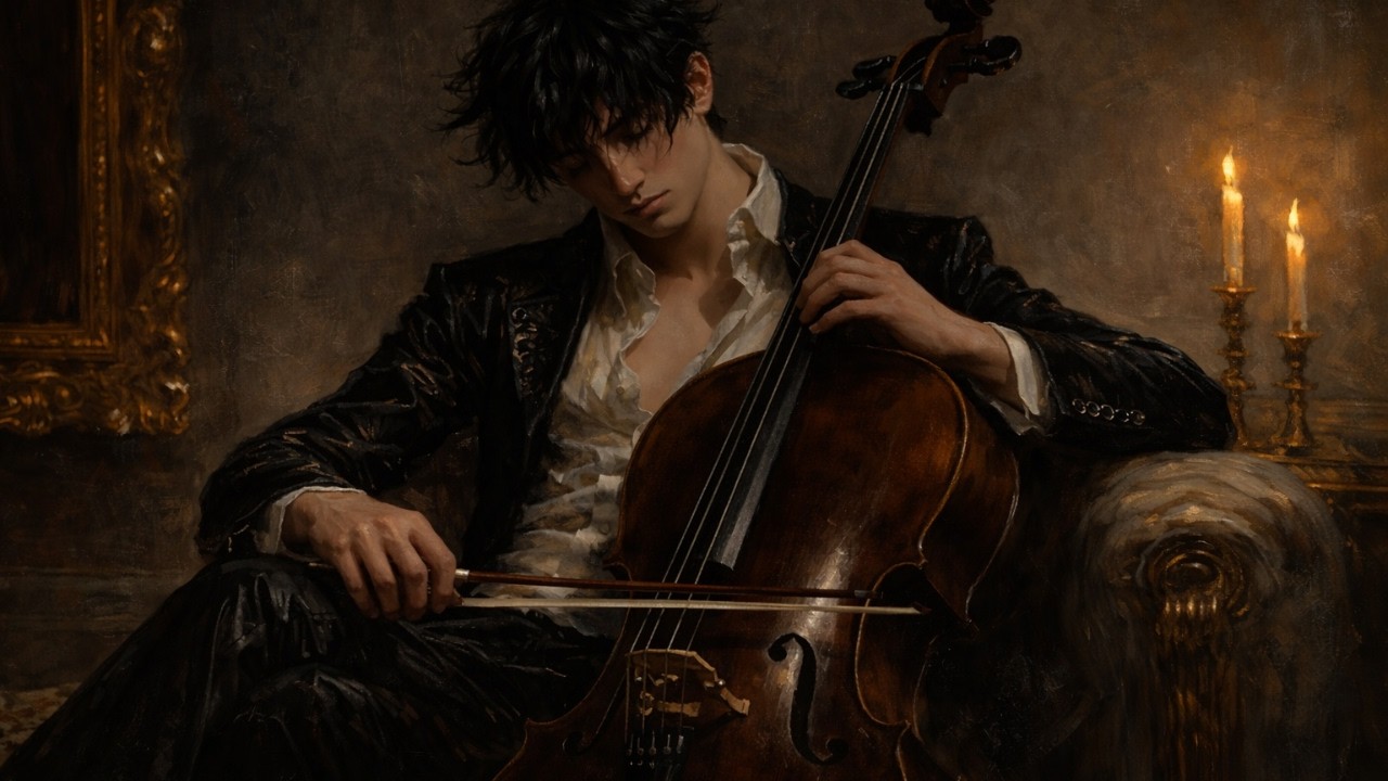 The World Is Falling Apart… and the Cello Keeps Playing ♠️ | Dark Academia