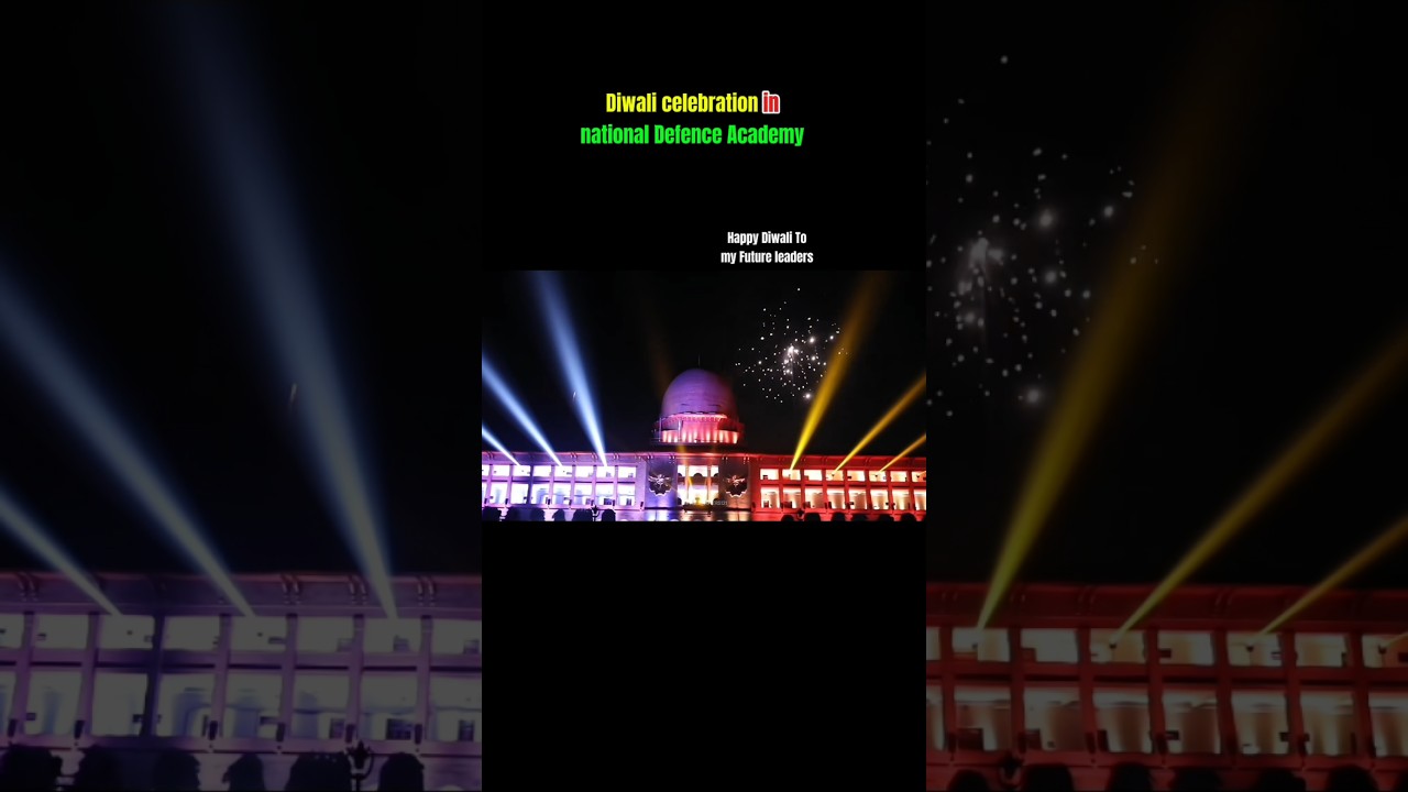 National Defence Academy Diwali celebration#nda#ndaexam#trending