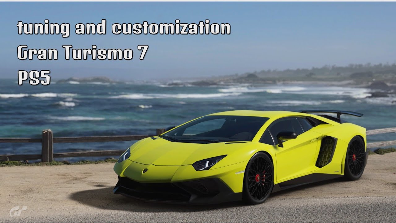 Gran Turismo 7 | PS5 | tuning and customization Lamborghini Aventador LP-750 SV 16'