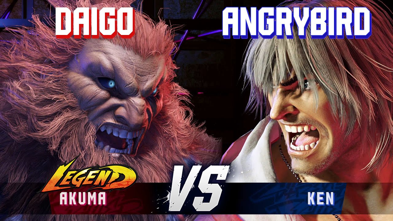 SF6 ▰ DAIGO (Akuma) vs ANGRYBIRD (Ken) ▰ High Level Gameplay