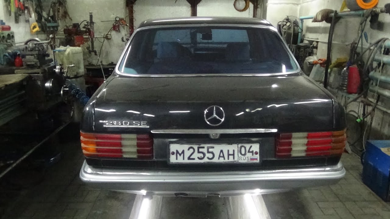 Ремонт задней подвески на Мерседесе W126.