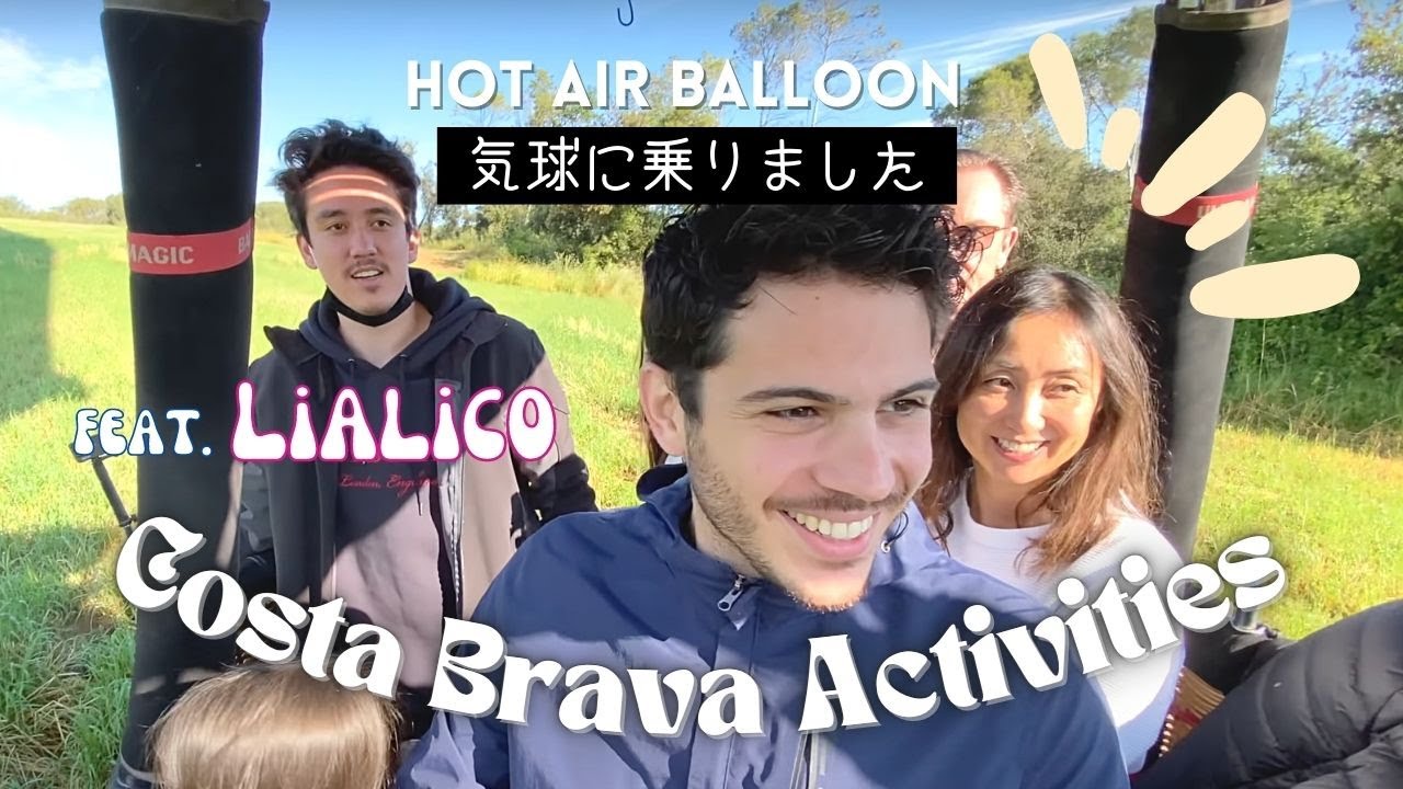 【カタルーニャ車旅】気球でまさかの事態…？！カヌーでのんびり feat.アディオスクワット＆りありこチャンネル