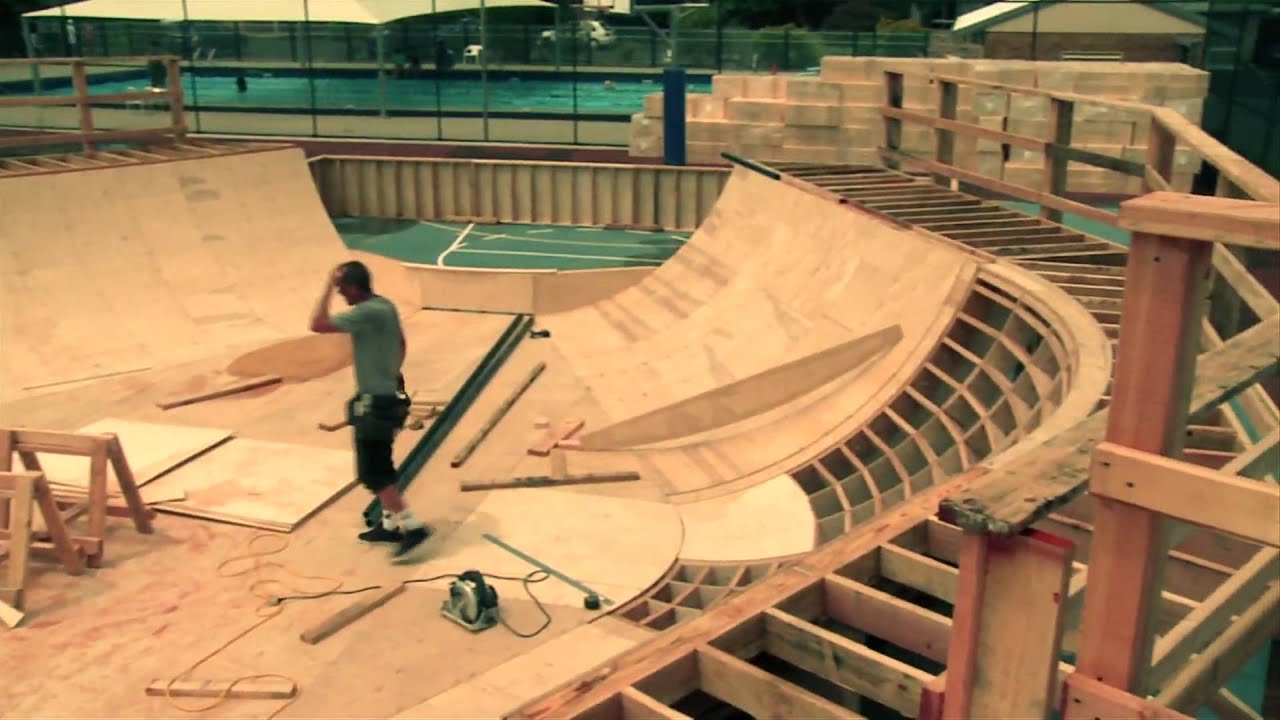 Surfers practice aerials w/skateboards - Red Bull Project Air