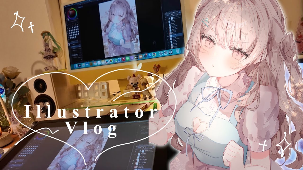Vlog┊ｲﾗｽﾄﾚｰﾀｰの夕方~寝るまで🎨🤍カップケーキ作り🧁ﾌﾗｲﾝｸﾞﾀｲｶﾞｰ、ｻﾝﾘｵ購入品🗒️💫ｽﾗｯﾌﾟ練習🎸⚡️