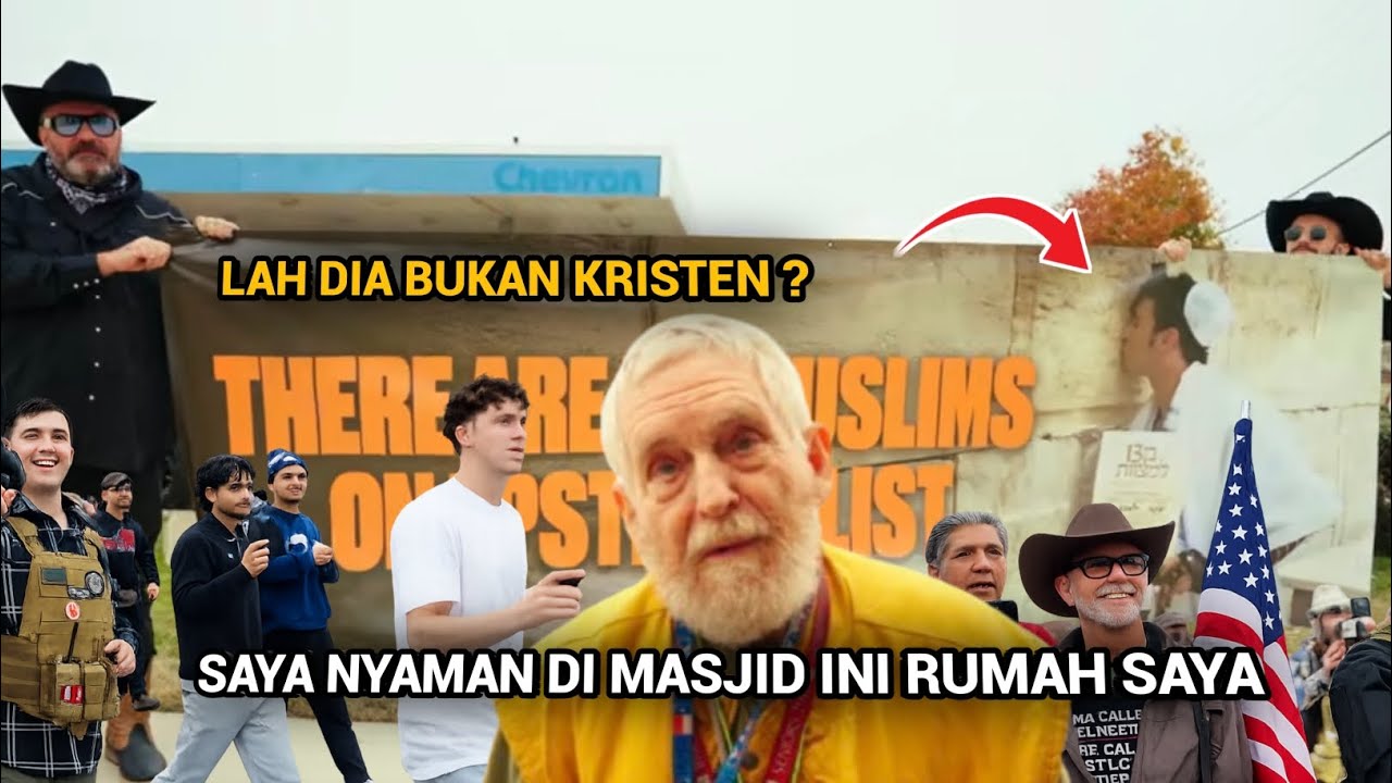 Pendukungnya Malu Sendiri Orang-orang Amerika Pilih Kumpul Di Masjid Daripada Ikut Demo