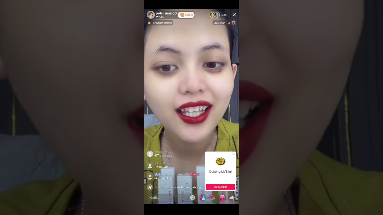 MASYAALLAH LIVE BUMIL PUTRI ISNARI !! #putriisnari 