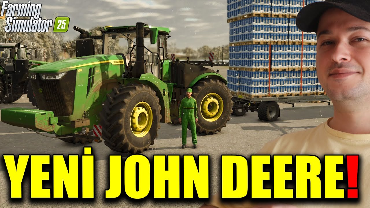 SIFIR YENİ TRAKTÖR ALDIM! (750.000$) 1.500.000 DOLARLIK SATIŞ YAPTIK! Farming Simulator 2025 #22