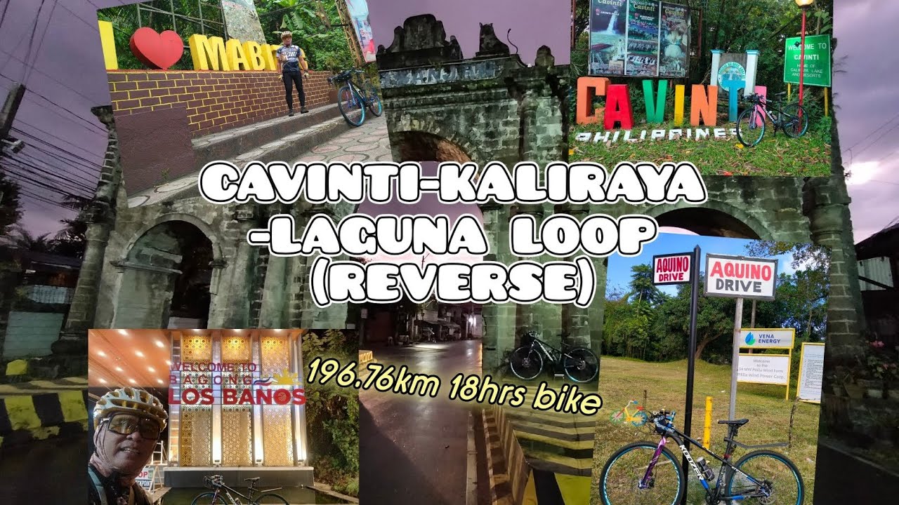 CAVINTI -KALIRAYA -LAGUNA LOOP ( REVERSE )012126🚵🖼️#55