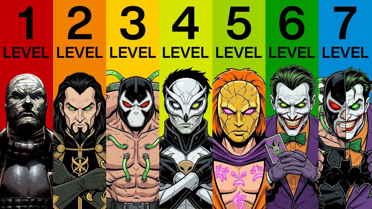 THE 7 MOST DANGEROUS VILLAINS WHO KNOW BATMAN IS BRUCE WAYNE