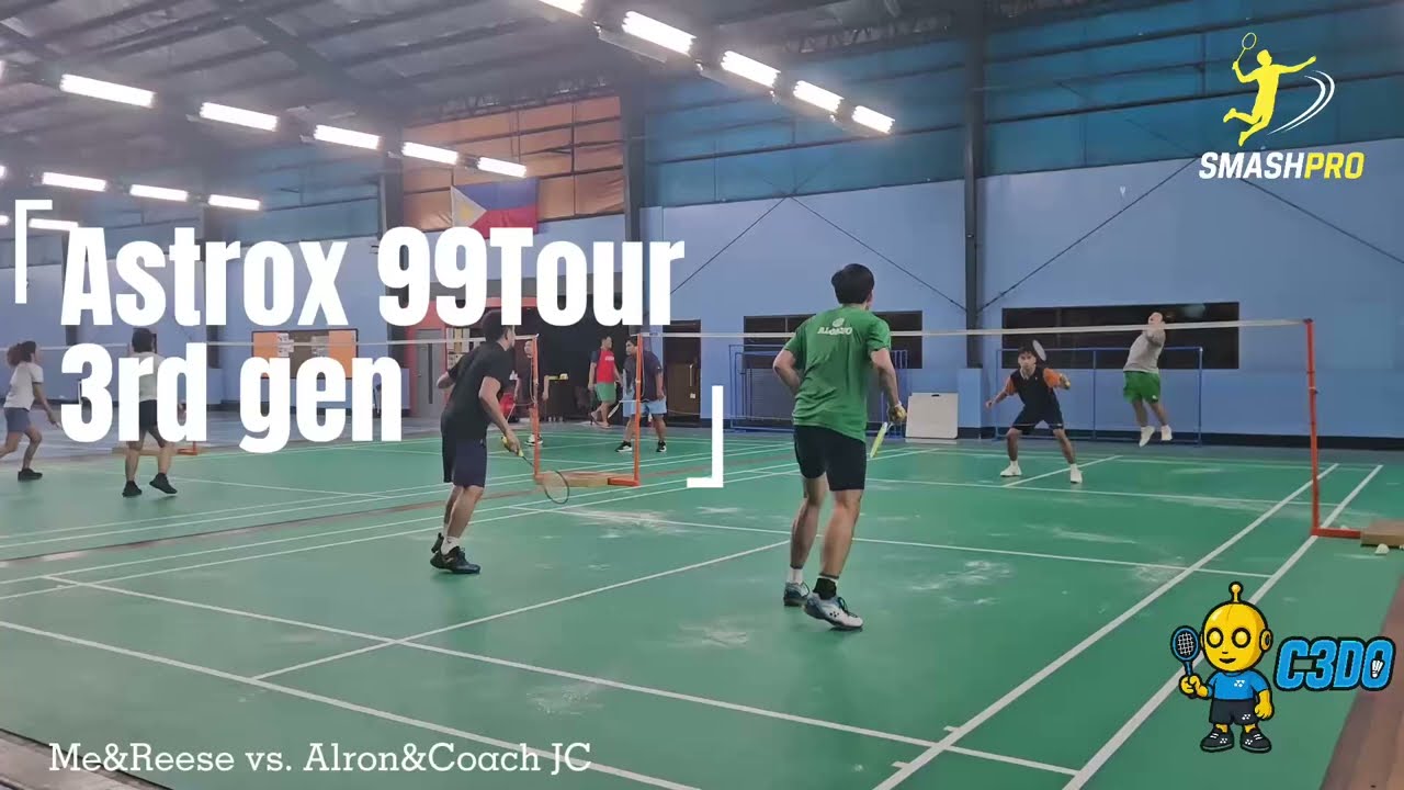 Trying to tame the Yonex Astrox 99 3rd gen