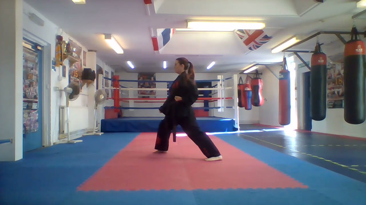 Pattern Chon-Ji Tutorial-  Taekwondo Association of Great Britain (TAGB) led by Katie Billingham