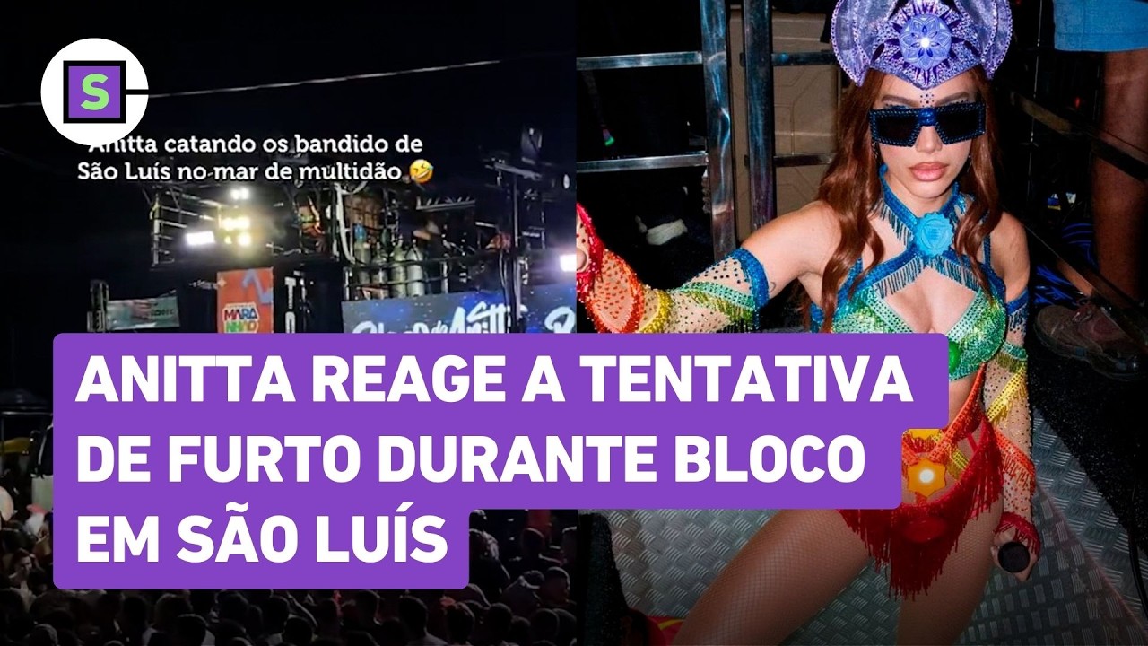Anitta interrompe trio no Carnaval de São Luís para identificar suspeitos de furto: 'Arruaceiro'