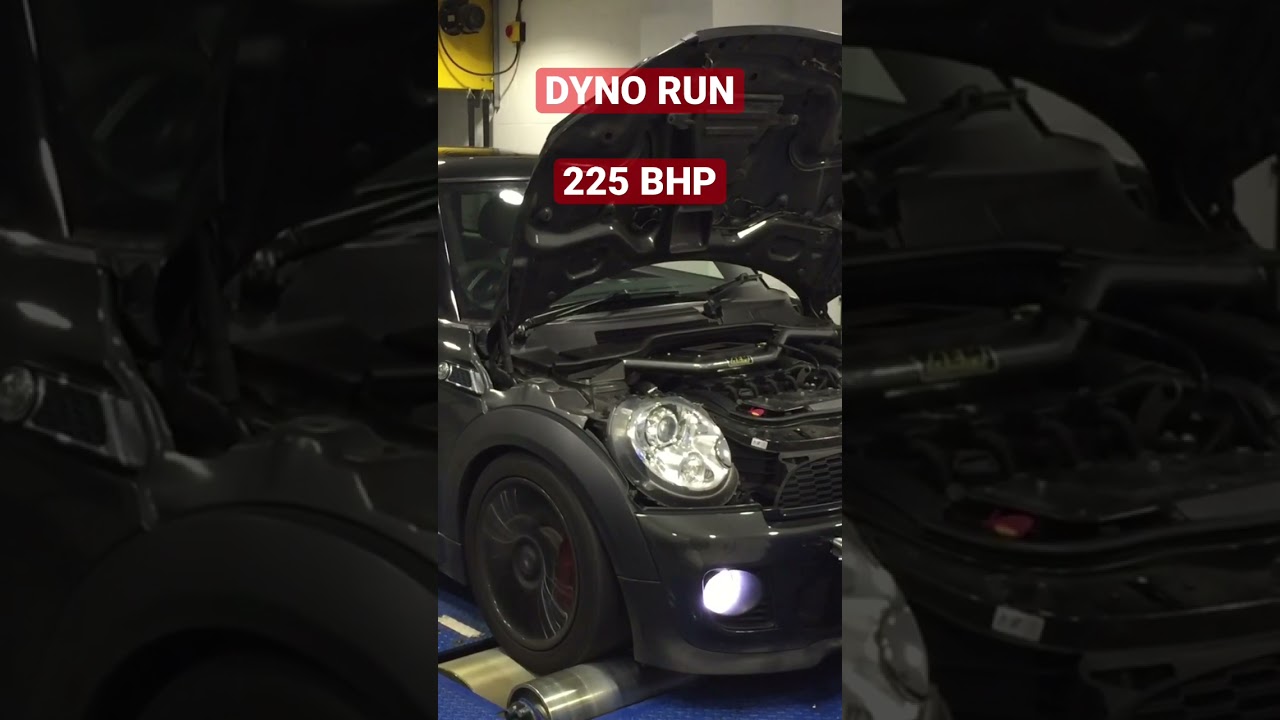 DYNO RUN #mini #jcw #dyno