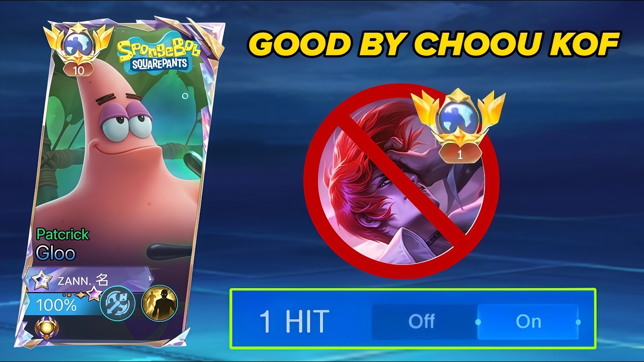 GOODBYE CHOU META!? THIS NEW GLOO WILL MAKE CHOU USELESS IN RANKED GAME!! (must try) GLOO BEST BUILD