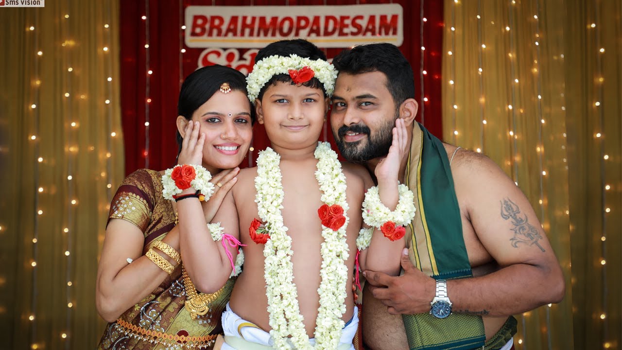 Brahmopadesham/ Thread ceremony Highlights of Chi: Siddharth