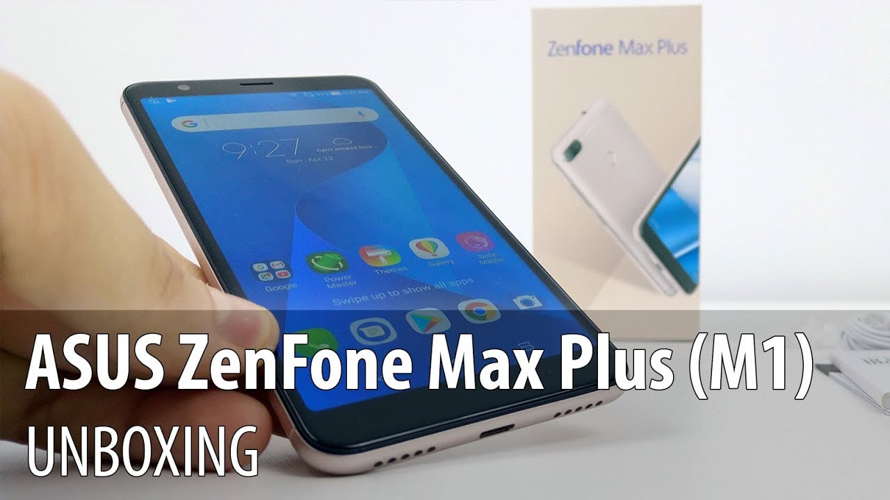 ASUS ZenFone Max Plus (M1) Unboxing (Midrange Dual Camera Phone, With Big Battery)